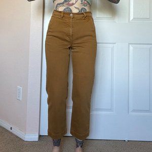 Everlane Straight-Leg Crop, Size 2
